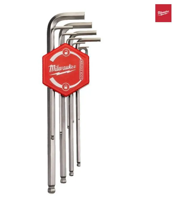 Milwaukee - Ball End Hex Key Set 1.5mm-10mm 9PCE