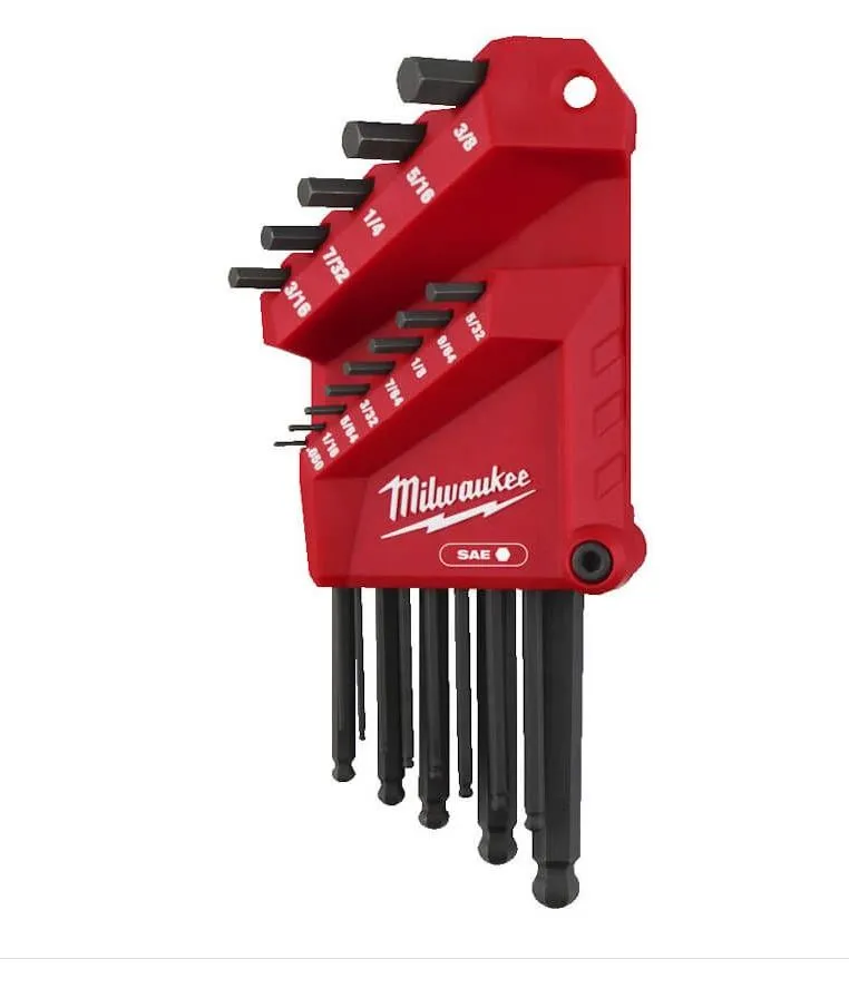 Milwaukee - 13 Piece Imperial L-Form Hex Key Set