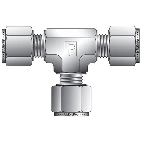 [ETM18-316] Parker - 18Mm Union Tee St.Stl.